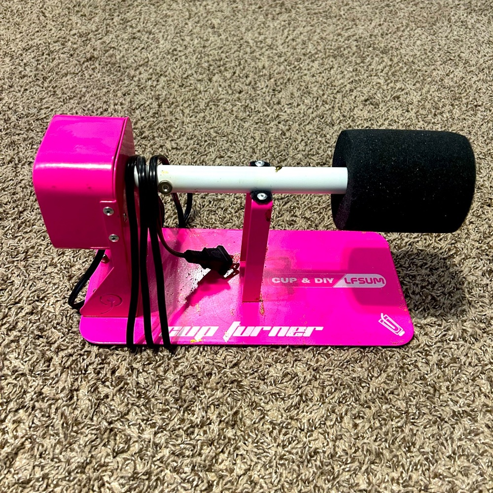 Cup Spinner for Tumbler Making
